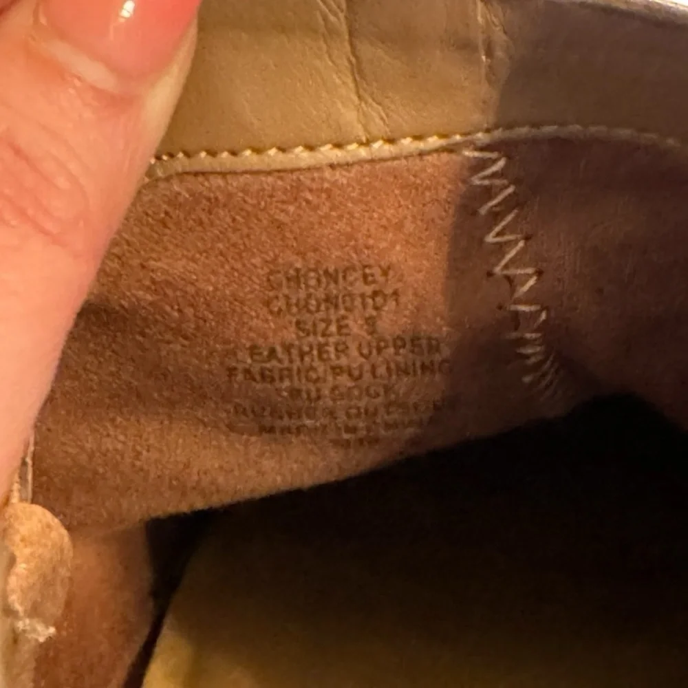 Steven by Steve Madden Choncey Tan Suede Ankle Boots, Size 9